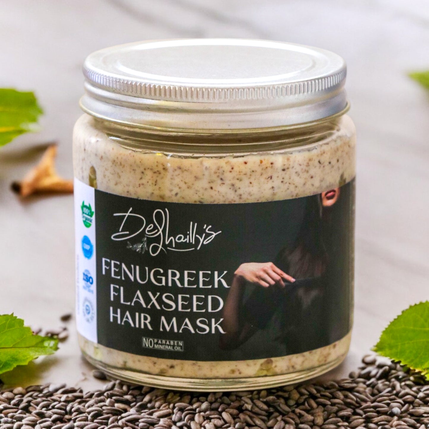 FENUGREEK FLAXSEED HAIR MASK